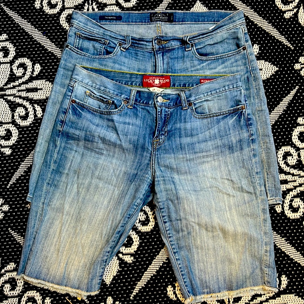 TWO Mom Denim Shorts🌺 - size 14 Lucky Brand